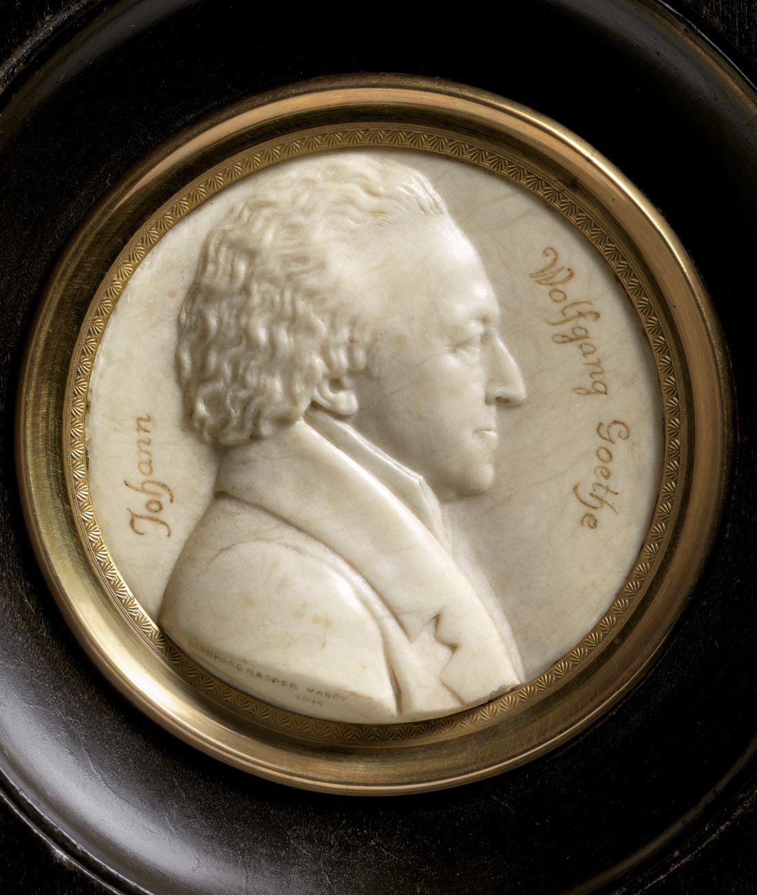 Caspar Bernhard Hardy Portrait of Johann Wolfgang von Goethe